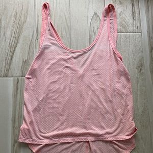 Lululemon Pink flowy tank. Size 6.